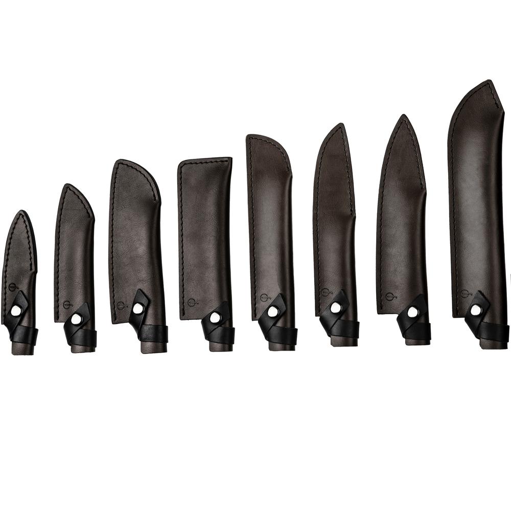 Forged Essentials Lederhülle für Santokumesser 18cm