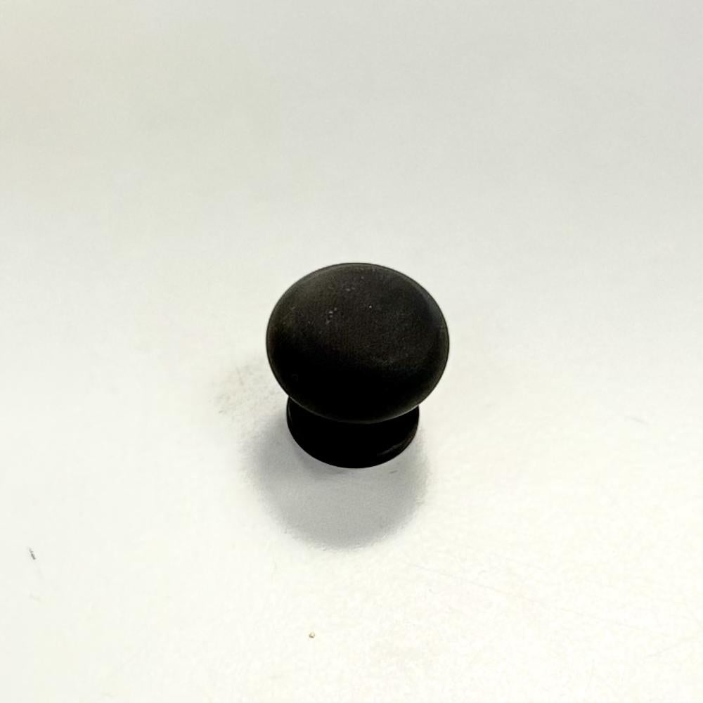 Gast Endknopf DM 24mm, M4 - Chrom schwarz matt