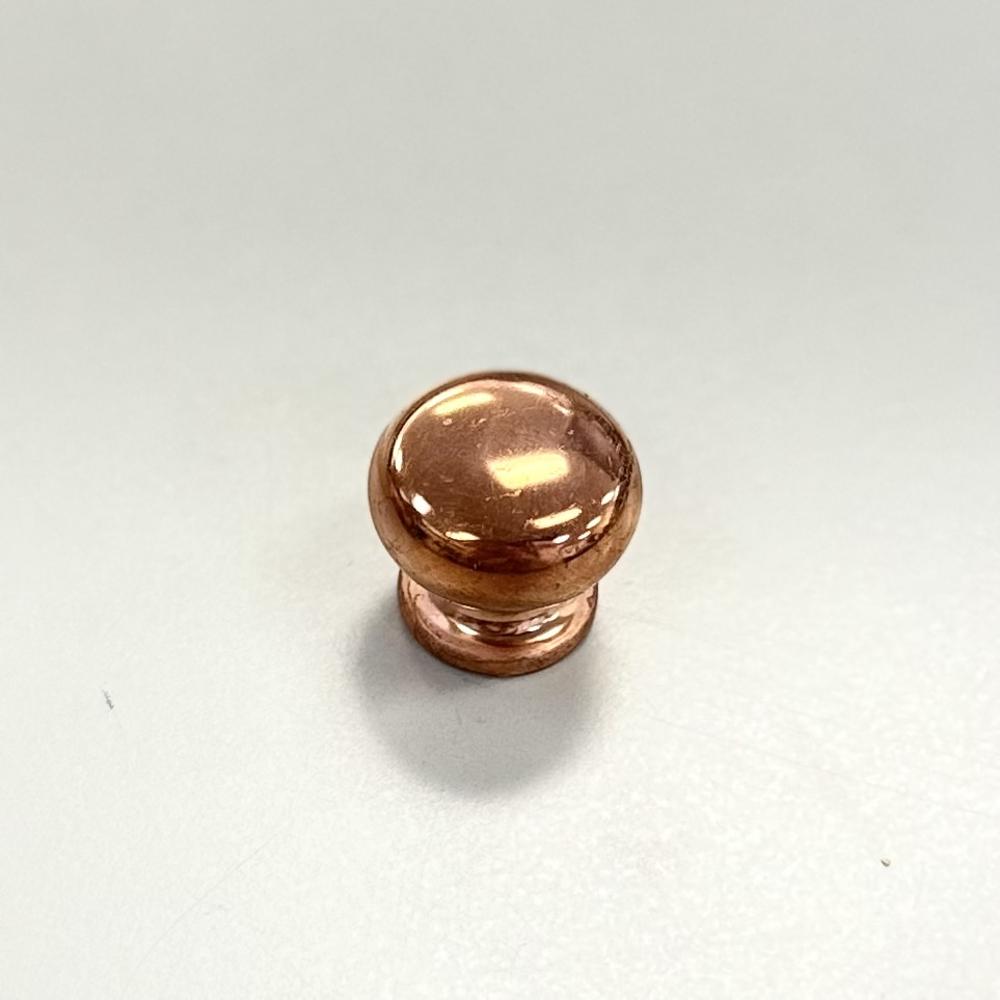 Gast Endknopf DM 24mm, M4 - verkupfert