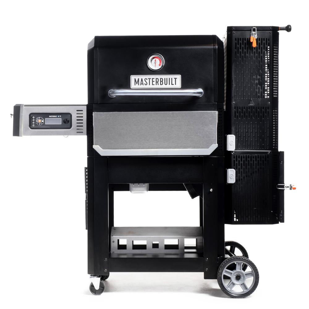 Masterbuilt Grill Digital Charcoal Grill & Smoker Gravity Series 800 Griddle (aufgebaut)