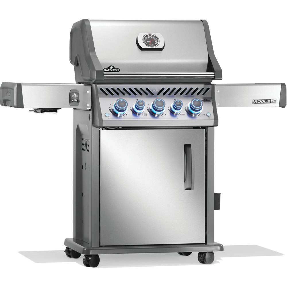 Napoleon Grill Rogue PRO-S 425 mit Edelstahl Rosten, Edelstahl #RPS425RSIBPSS-2-DE