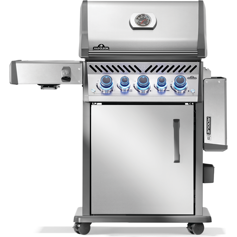 Napoleon Grill Rogue PRO-S 425 mit Edelstahl Rosten, Edelstahl #RPS425RSIBPSS-2-DE