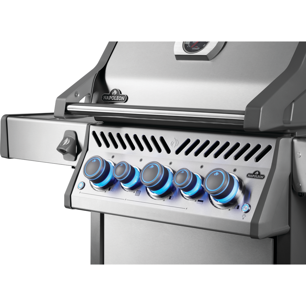 Napoleon Grill Rogue PRO-S 425 mit Edelstahl Rosten, Edelstahl #RPS425RSIBPSS-2-DE