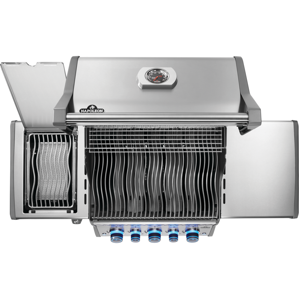 Napoleon Grill Rogue PRO-S 425 mit Edelstahl Rosten, Edelstahl #RPS425RSIBPSS-2-DE