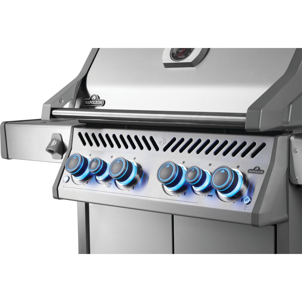 Napoleon Grill Rogue PRO-S 525 mit Edelstahl Rosten, Edelstahl #RPS525RSIBPSS-2-DE