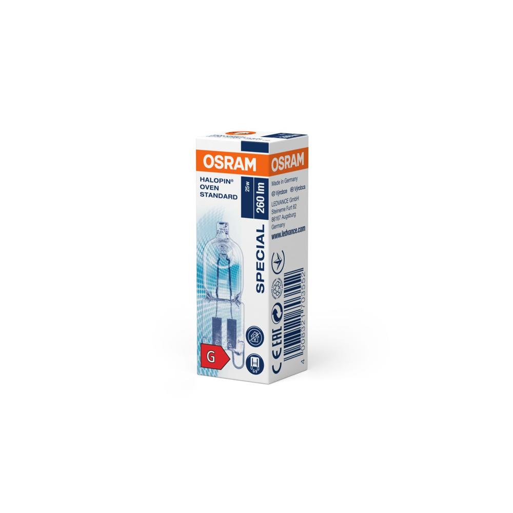 Osram Halogen G9 HaloPin Backofen 25W