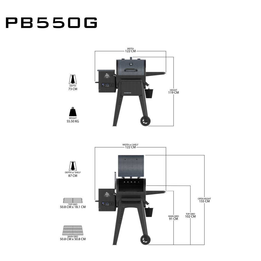 PitBoss Grill Navigator 550 #10613