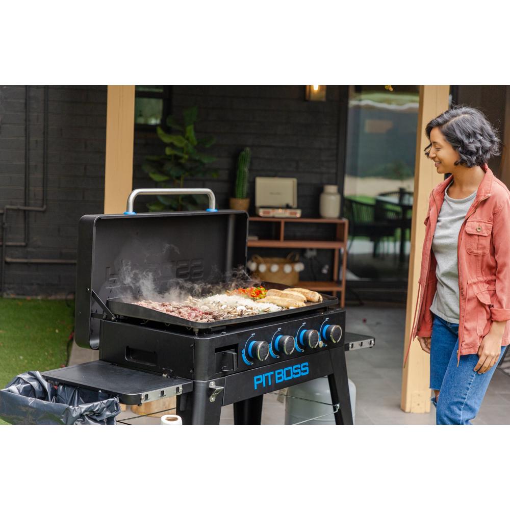 PitBoss Grill Ultimate Plancha 4 Brenner mit Cart, 50mbar #10815