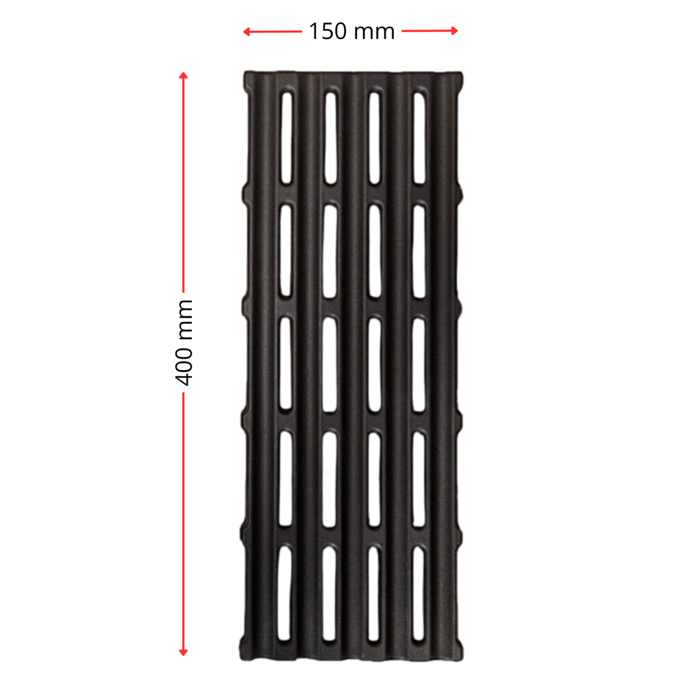 Lunaway Grillrost aus Gusseisen 40x15 cm #BBQ_GRATE400150_SB