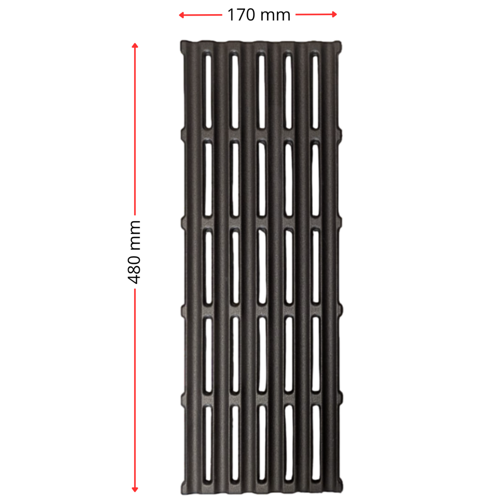 Lunaway Grillrost aus Gusseisen 48x17 cm #BBQ_GRATE480170_SB