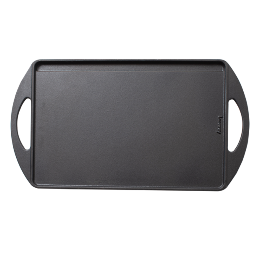 Lunaway Gusseisen Wendeplatte 55 x 30 cm emailliert #BBQ_REVERSE4530_SB