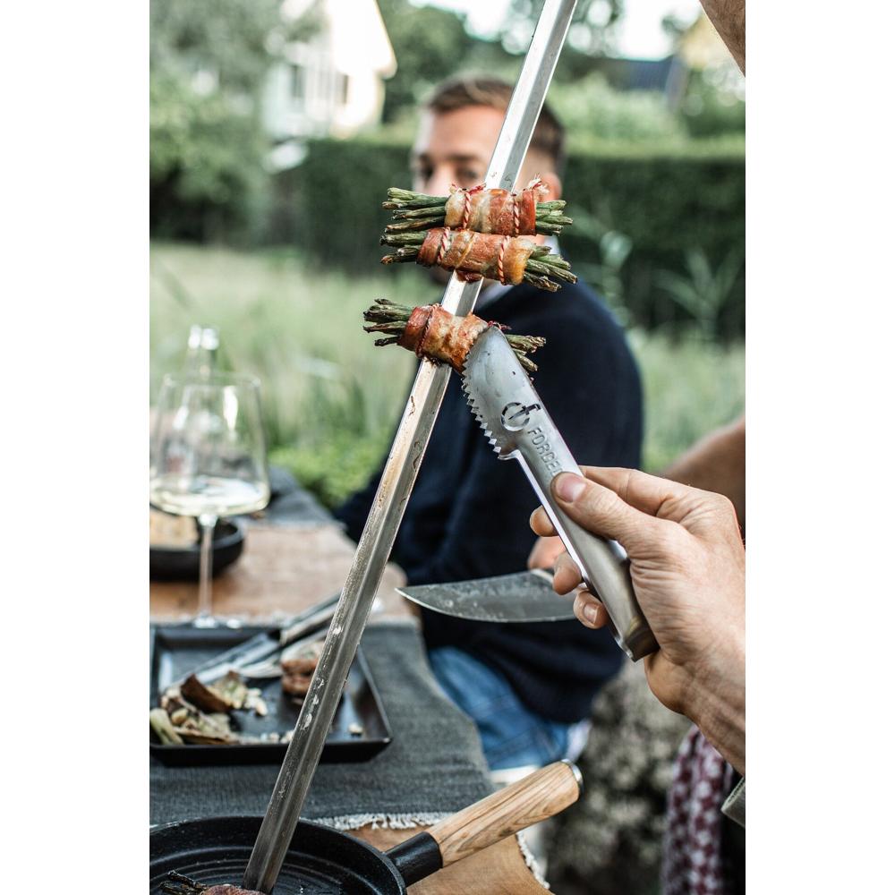 Forged Churrasco Greifzangen, 4 Stk.