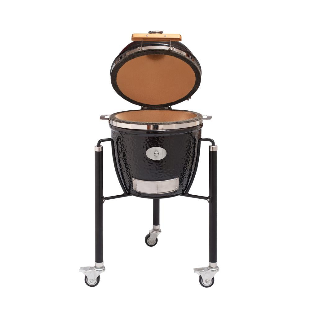 Monolith Grill Junior Pro-Serie 2.0 - Black inkl. Gestell
