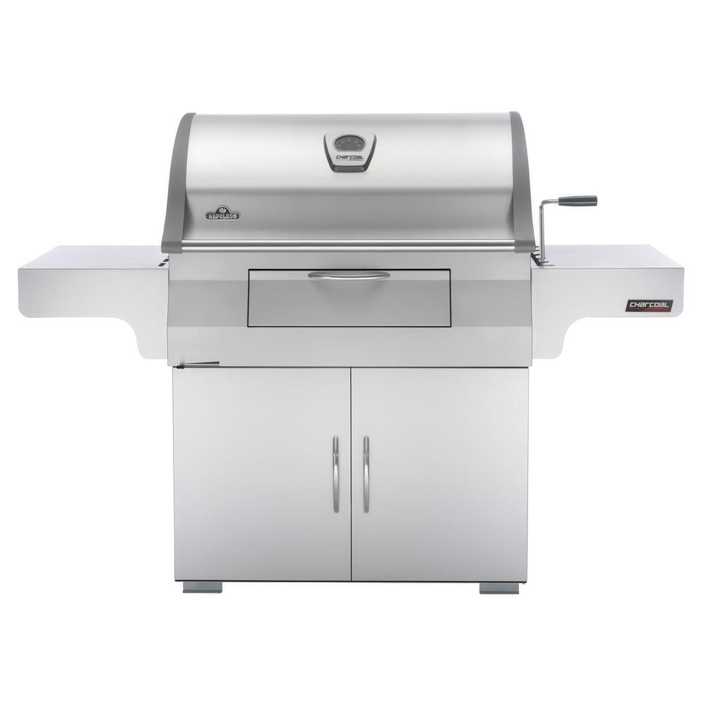 Napoleon Grill Holzkohlegrill Edelstahl PRO605