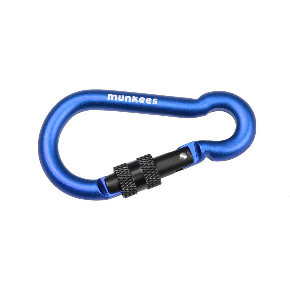 munkees Birnenform Karabiner mit Schraubverschluss Ø 8 x 80 mm #3249